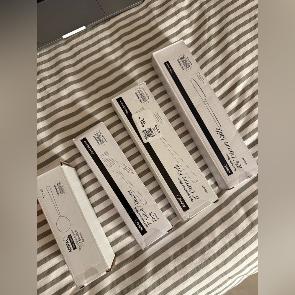 NWT Silver Flatware Collection